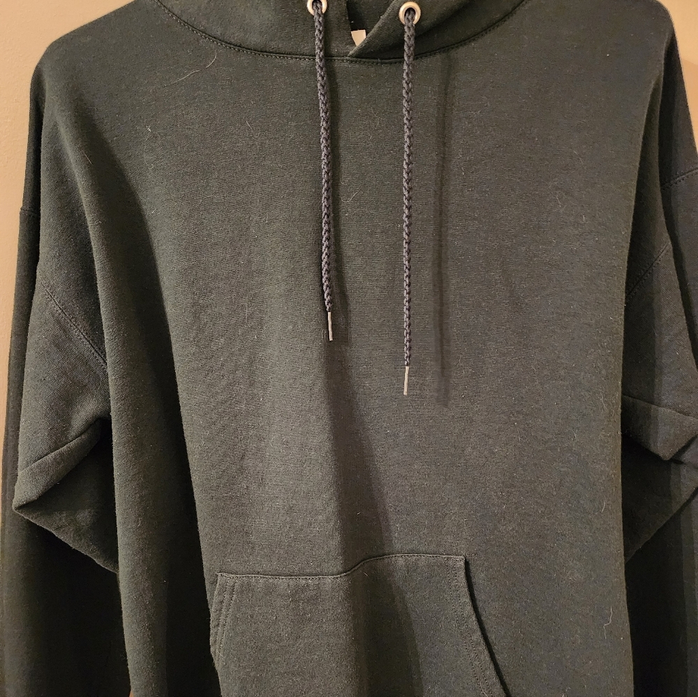 Mens Green Hanes Sweatshirt- Medium